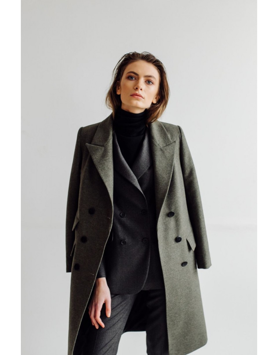 Double Breasted Coat