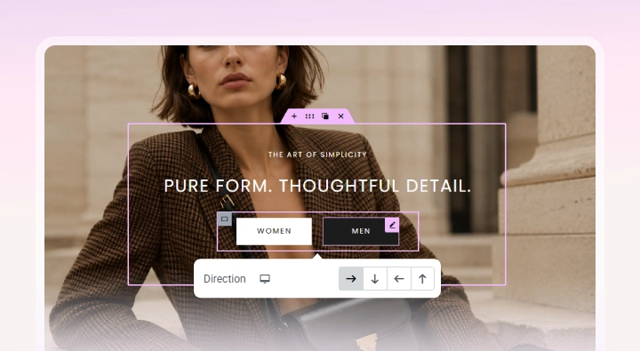 Nested Flexbox Containers used to create more complex page layouts