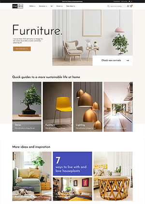 Furniture Template Pack - Creative Elements pagebuilder